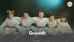 A student experiencing mental and physical growth through martial arts practice.