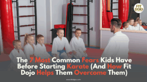 Kids karate training reducing fear and building confidence