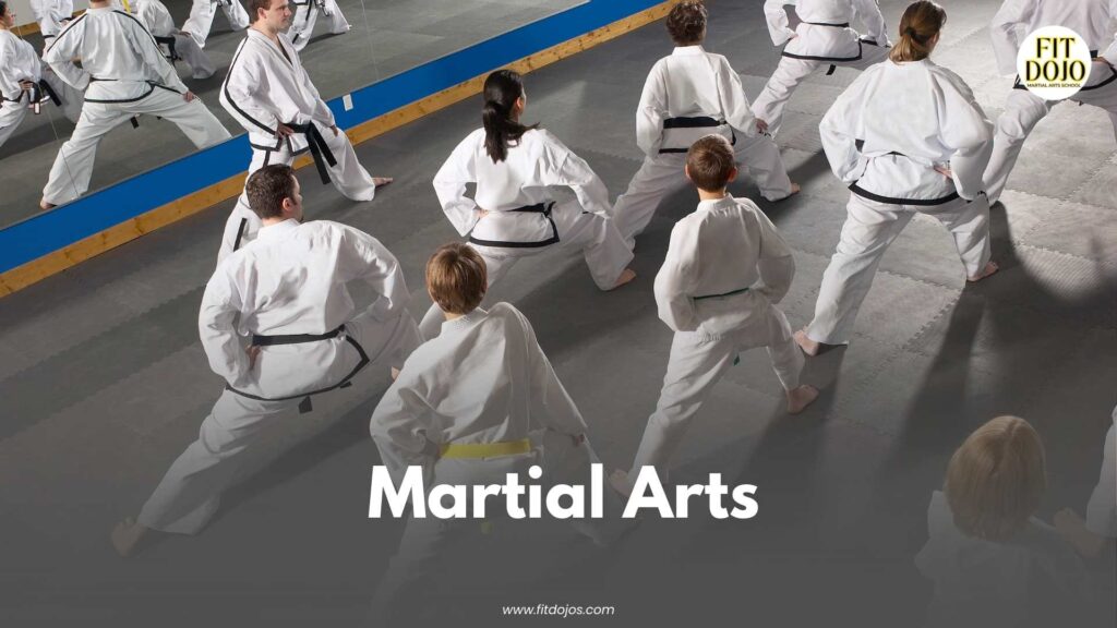 A martial arts student practicing during an intense training session.