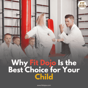Happy children practicing karate at Fit Dojo, showing why Fit Dojo Karate is best for kids