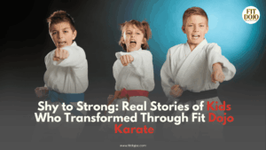 Kids confidence karate class building self-esteem and discipline