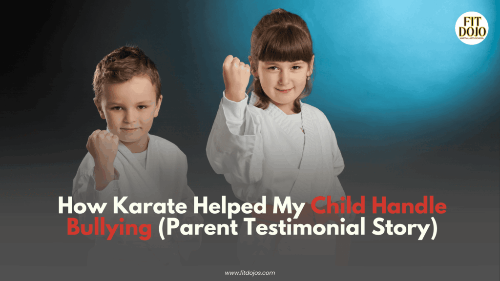 Karate helping children cope with bullying and build confidence