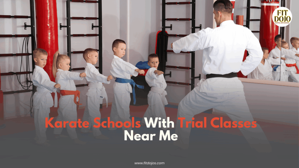 Karate trial classes for beginners and kids