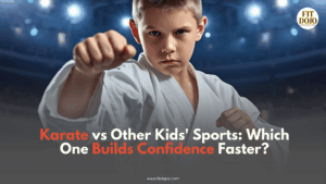 Karate vs other sports showing benefits for kids