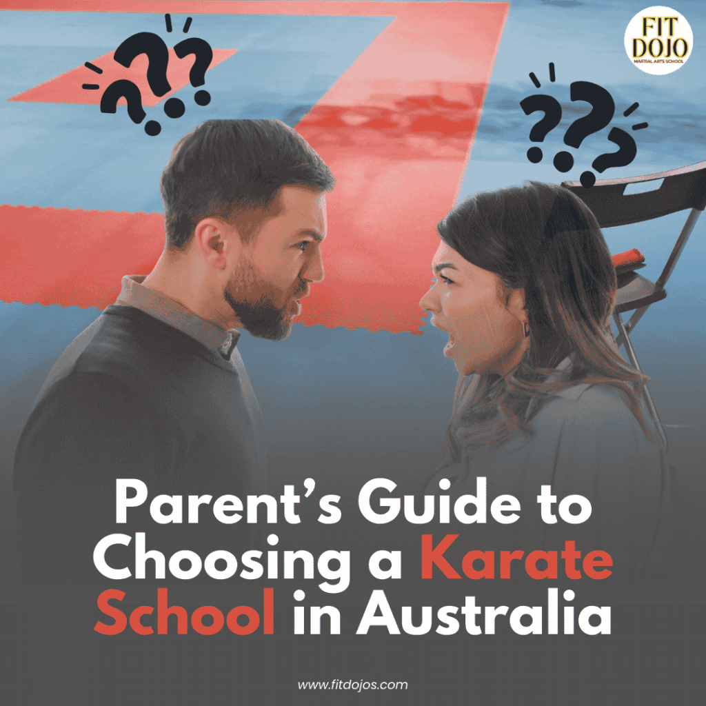 Parents confuse choosing a karate school facility in Australia