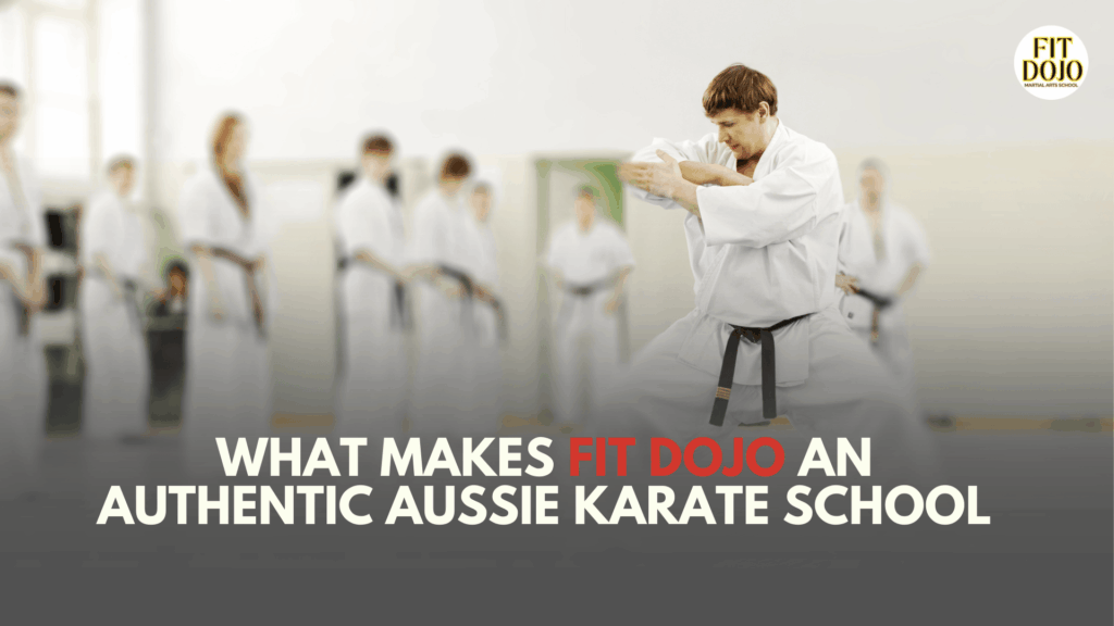 Authentic Aussie karate combining tradition and modern training