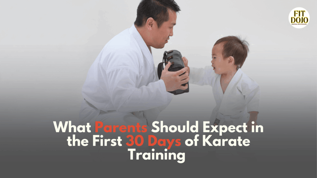 First 30 Days Karate training program for beginners learning basic techniques
