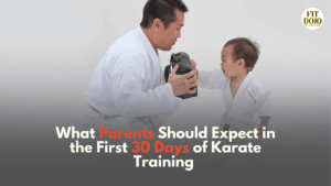 First 30 Days Karate training program for beginners learning basic techniques