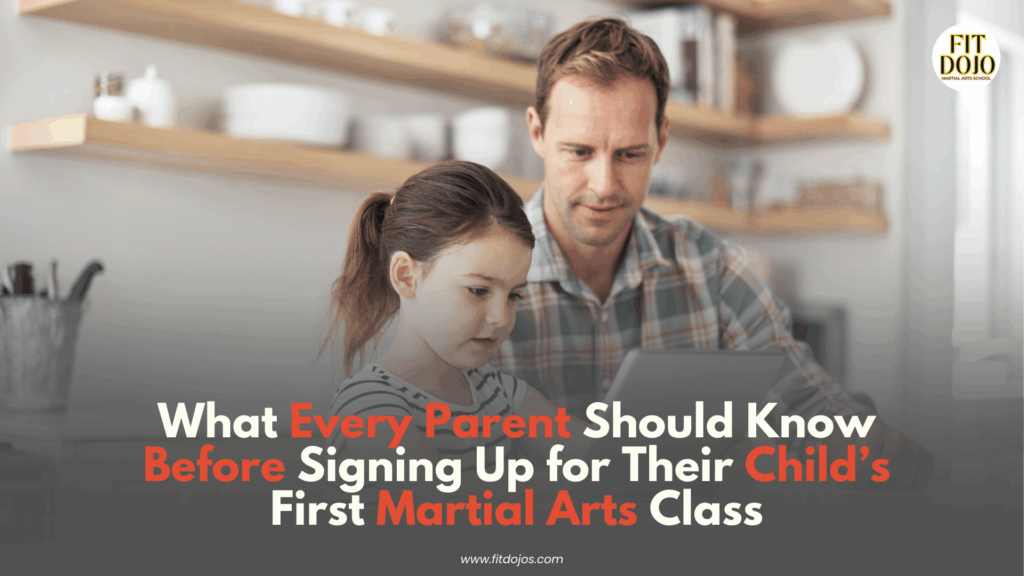 First martial arts class experience for beginners