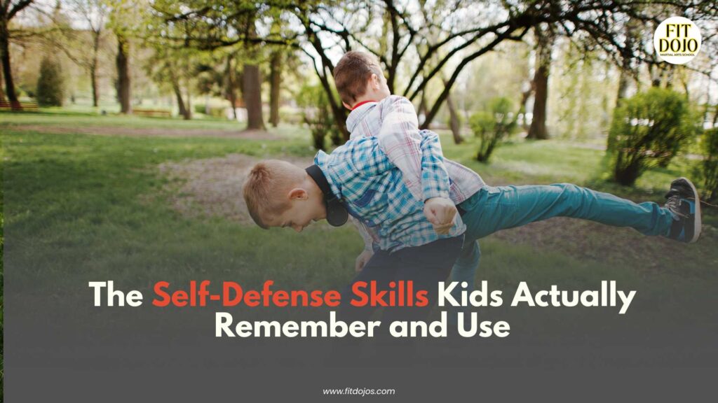 Student building confidence through structured Self Defense Skills drills.