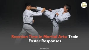 Reaction time drills for martial artists during partner training
