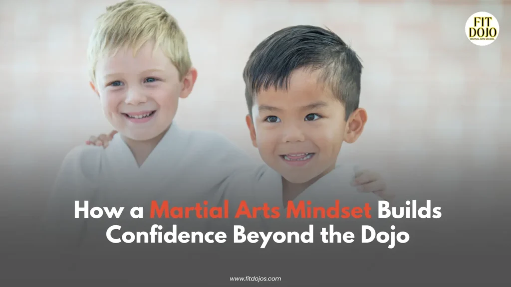 Martial arts mindset building confidence in kids teens and adults